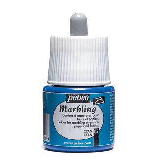 Pebeo Cyan Marbling Ink 45ml