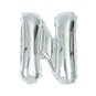 Silver Foil Letter N Balloon image number 1