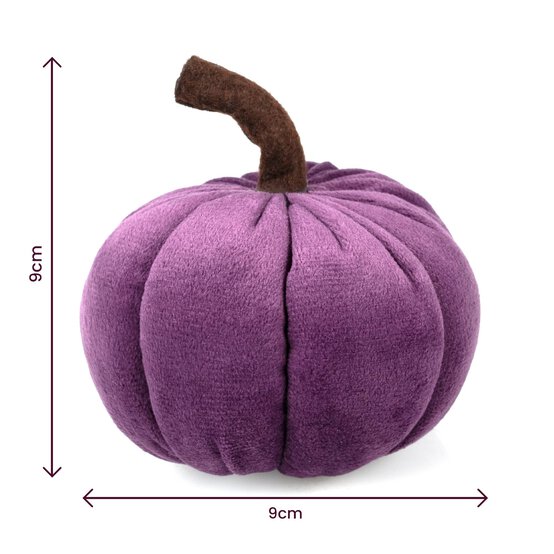 Purple Plush Pumpkin 9cm image number 4