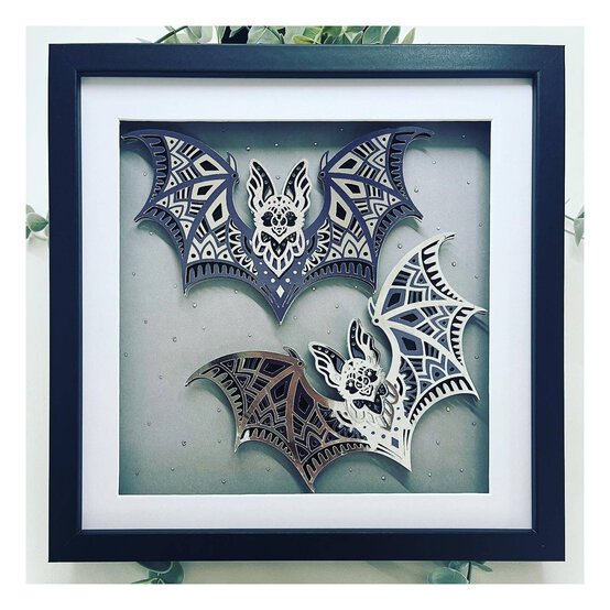 Black Shadow Box Frame 25cm x 25cm image number 5