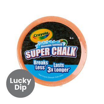 Assorted Crayola Super Outdoor Chalk