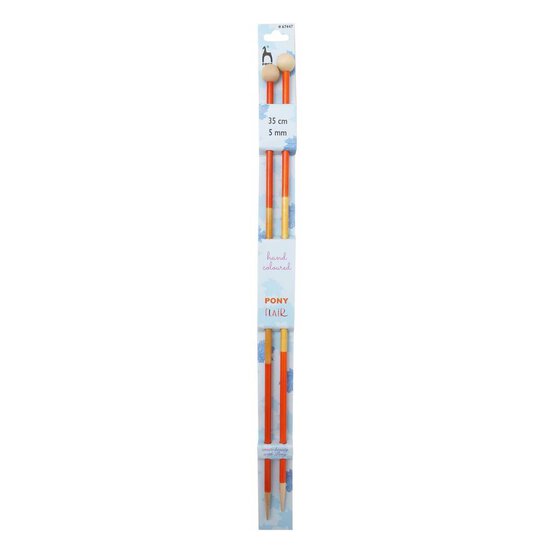 Pony Flair Knitting Needles 35cm 5mm image number 2