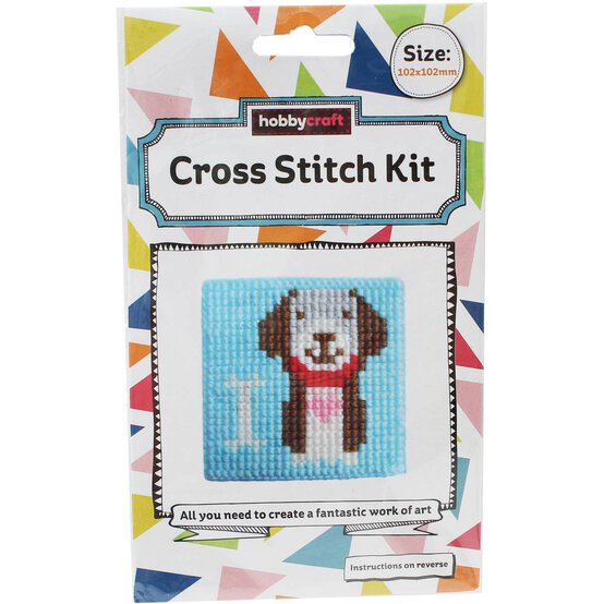 Kids' Dog Cross Stitch Kit image number 3