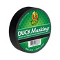 Duck Tape Black Masking Tape 24mm x 27.4m  image number 1
