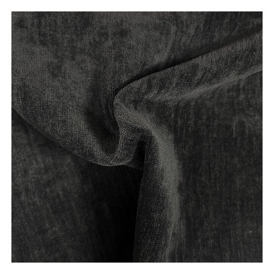 Black Two Side Brushed Fabric by the Metre image number 1