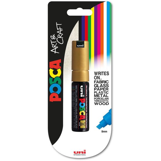 Uni-ball Gold Posca Marker PC-8K image number 3