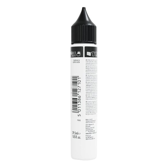 Daler-Rowney System3 Titanium White Fluid Acrylic 29.5ml (009) image number 2
