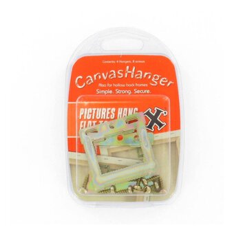 X Canvas Hangers 12 Pieces