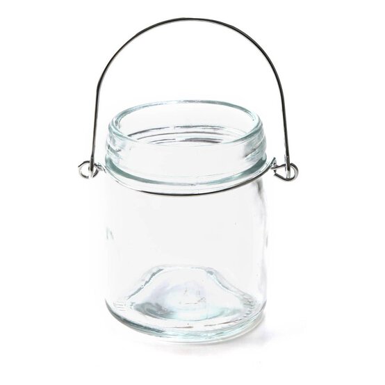 Clear Hanging Votive Candle Holder 8cm image number 1
