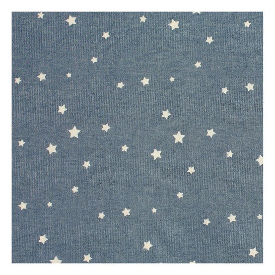 Floral Printed Cotton Chambray Fabric by the Metre image number 2