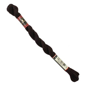 DMC Brown Pearl Cotton Thread Size 3 15m (3371)