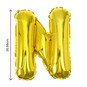 Gold Foil Letter N Balloon image number 2