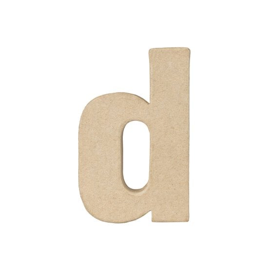 Lowercase Mini Mache Letter D image number 4