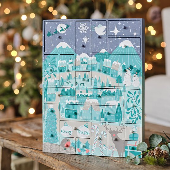 How to Make a Botanical Wooden Advent Calendar image number 1