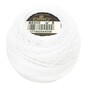 DMC White Pearl Cotton Thread on a Ball Size 8 80m (B5200) image number 1