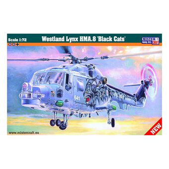 MisterCraft Westland Lynx Black Cats Model Kit 1:72