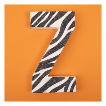 Mache Letter Z 20cm