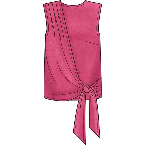 New Look Women's Top and Trousers Sewing Pattern N6662 image number 3