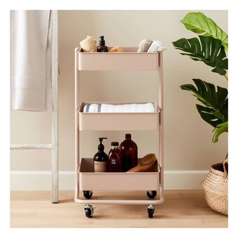 Cashmere Three Tier Storage Trolley