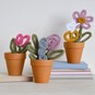 How to Make French Dolly Knitted Flowers image number 1