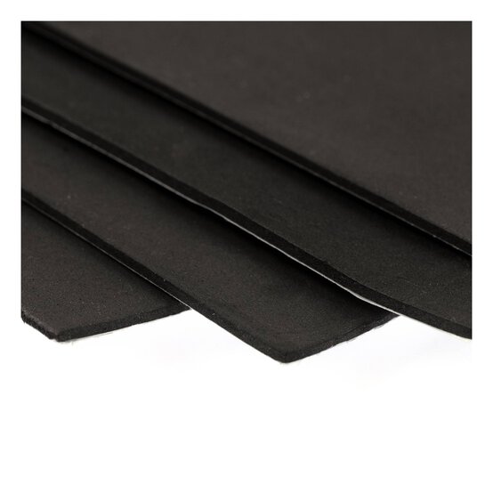 Black Self-Adhesive EVA Foam Sheet 22.5 x 30cm image number 4