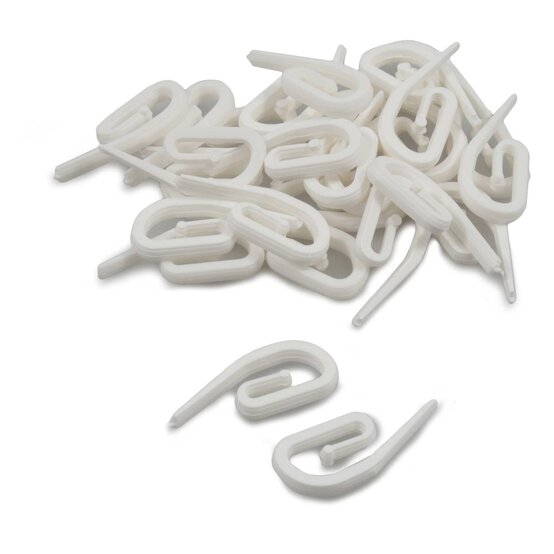 Milward Standard Curtain Hooks 25 Pack image number 1