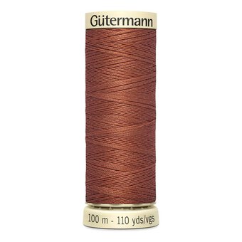 Gutermann Brown Sew All Thread 100m (847)