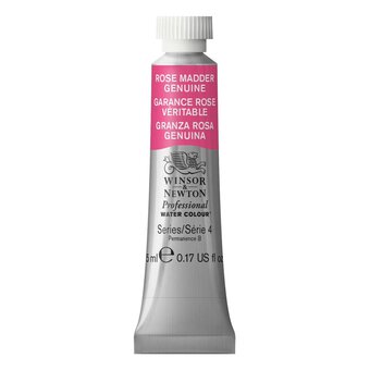 Winsor & Newton Rose Madder Genuine Professional Watercolour Tube 5ml