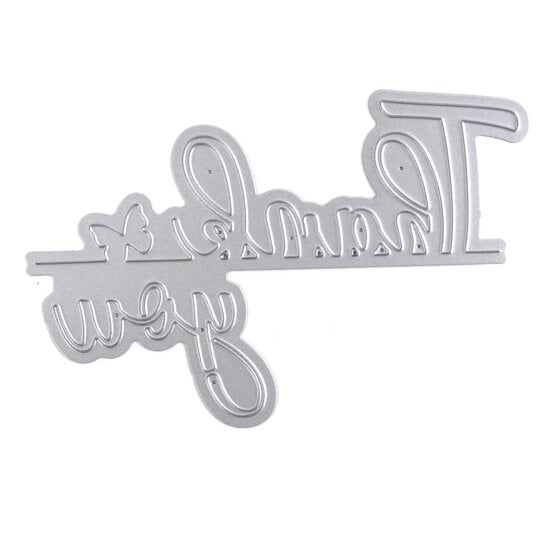 Gemini Expressions Statement Thank You Die 15.7cm x 9.4cm image number 2