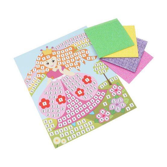 Princess Foam Mosaic Art Kit image number 2