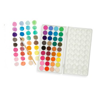 Lil Watercolour Paint Pods Set 36 Pack 