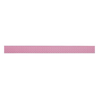Pink Polka Dot Grosgrain Ribbon 10mm x 5m