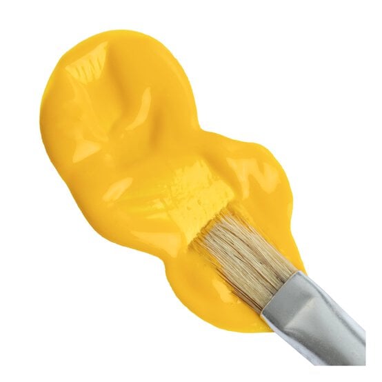 Yellow Ready Mixed Paint 300ml image number 4