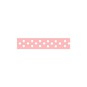 Baby Pink Polka Dot Grosgrain Ribbon 13mm x 5m image number 1