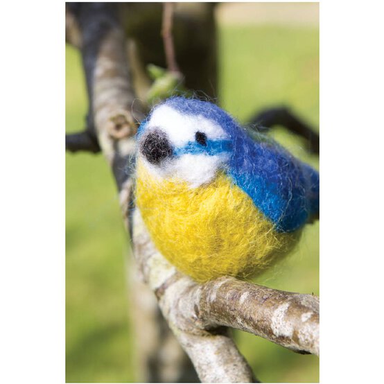 Felted Blue Tit Kit image number 3