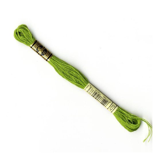 DMC Green Mouline Special 25 Cotton Thread 8m (470) image number 1