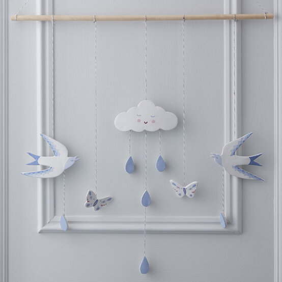 How to Make a Clay Nursery Mobile image number 1