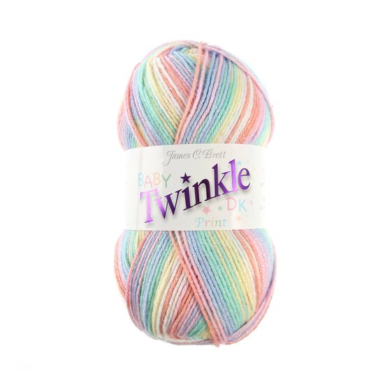 James C Brett Spring Sorbet Baby Twinkle DK 100g image number 1