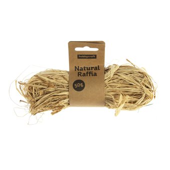 Natural Raffia 50g