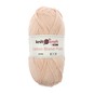Knitcraft Pale Peach Cotton Blend Plain DK Yarn 100g image number 1