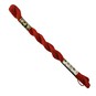 DMC Red Pearl Cotton Thread Size 3 15m (919) image number 2