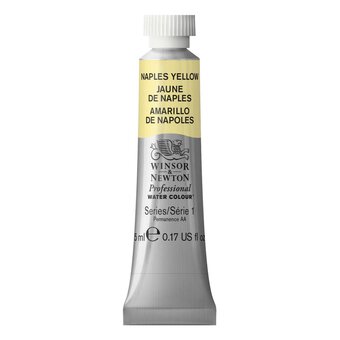 Winsor & Newton Naples Yellow Professional Watercolour Tube 5ml