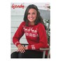 Wendy Merino DK Reindeer and Stars Sweater Digital Pattern 5756 image number 1