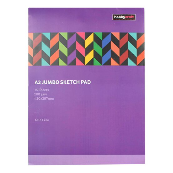 A3 Jumbo Sketch Pad 75 Sheets image number 2