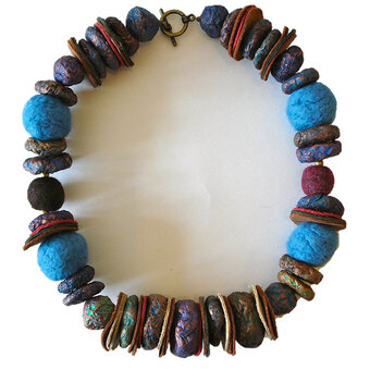 How to Make Wet Felt Beads