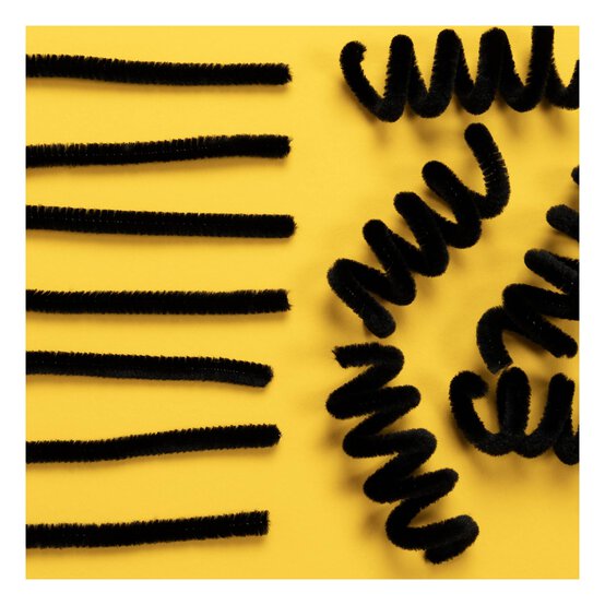 Black Pipe Cleaners 12 Pack image number 3