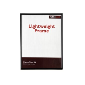 Black Lightweight Frame A4