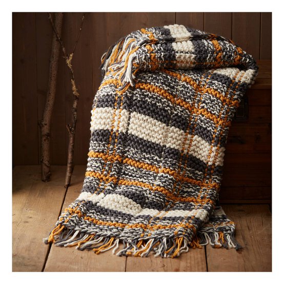 Knitcraft Tartan Blanket Digital Pattern 0280