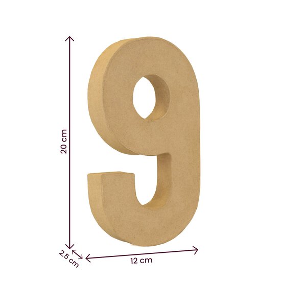 Mache Number 9 20cm image number 5