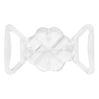 Milward Transparent Bikini Clasp 15mm 2 Pack